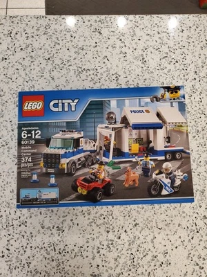 LEGO City 60139 Police Mobile Command Center New Sealed 6-12 374pcs - Image 1 of 4