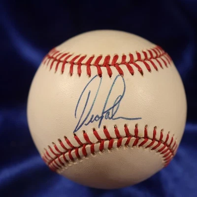 Бейсбольный мяч Dean Palmer Texas Rangers с автографом OAL (AUB36) - Изображение 1 из 3