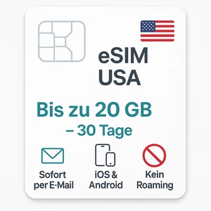 eSIM USA - T-Mobile Data e SIM numérique États-Unis - 24h Ex États-Unis - Photo 1 sur 3