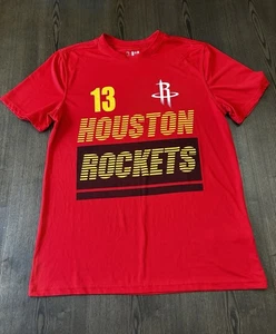 Houston Rockets James Harden NBA Camiseta Hombre Roja y Amarilla Talla Grande - Imagen 1 de 7