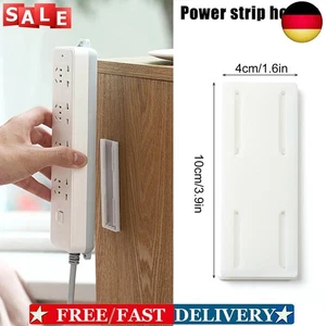 Wandmontierter Steckdosenhalter, stanzfreier Heim-Steckdosen-Befestigungshalter - Bild 1 von 10