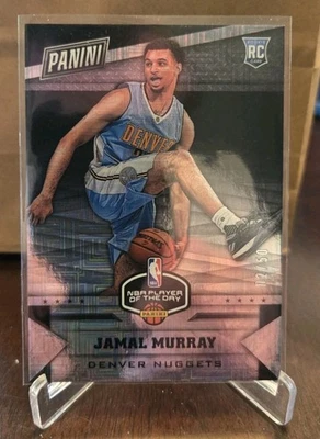 Jamal Murray Rookie #38 02/50 Holo Levels 2016-17 Panini Player of the Day  - Image 1 of 3