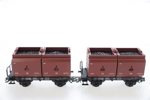 H0 TRIX DB Behältertragwagen Kokskübelwagen Güterwagen Konvolut AC N86 - Picture 1 of 4