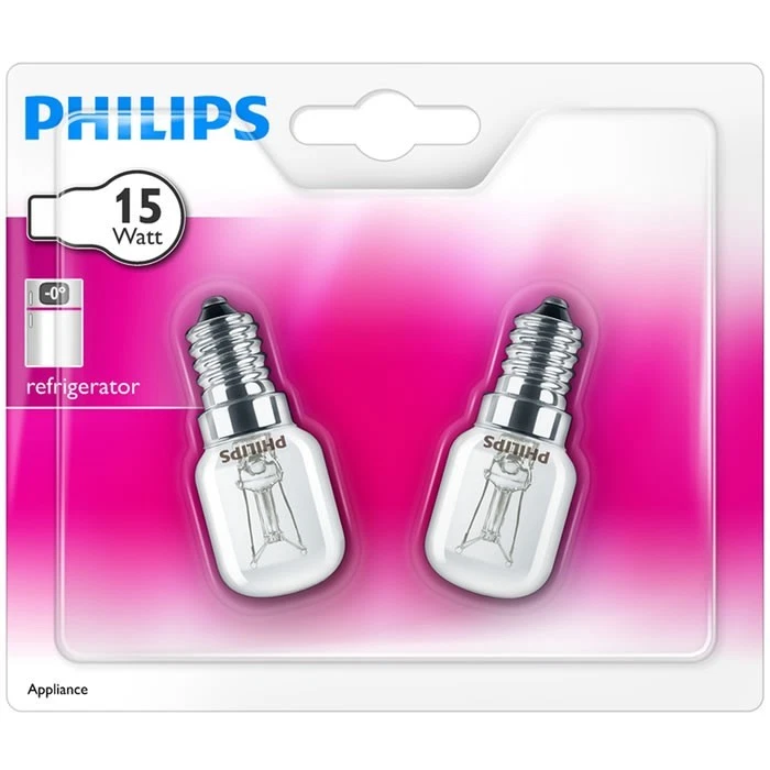 PHILIPS 15WATT 110 LUMEN LAMPADINE A INCANDESCENZA PER FRIGORIFERO - Immagine 1 di 1