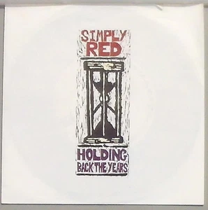 Simply Red Holding Back The years / I won't feel bad - Picture 1 of 1