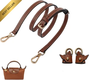 Purse Straps Replacement, Leather Handbag Crossbody Shoulder Strap Adjustable Co - Picture 1 of 12