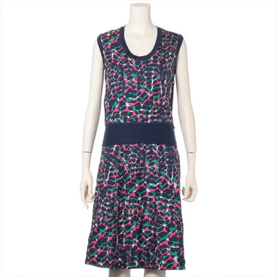 Louis Vuitton Seda Cachemira Leopardo Set Up S/34 Hecho en Francia Foto 1 de 4