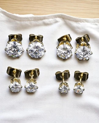 Orecchini Punto Luce in Acciaio Inossidabile – Eleganti, Anallergici e Lucenti - Immagine 1 di 4