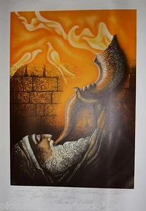 Fouel litografia originale firmata Corn Abondance Delivrance collezione rara. - Bild 1 von 1