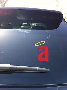 ML-01-05 California Angels 1971 A Hat Logo Auto Fenster Vinyl Aufkleber Los Angeles - Bild 1 von 4