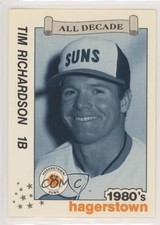 1990 Best Hagerstown Suns All Decade Tim Richardson #21