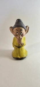 ANTIQUE Dopey Snow White 7 Dwarfs Disney Lincoln Figurine 1940s Metal Weighted - Picture 1 of 4