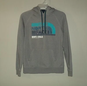 Womens The North Face Est. 1966 Gray Pullover Hoodie Sweatshirt - Ladies Medium - Picture 1 of 8