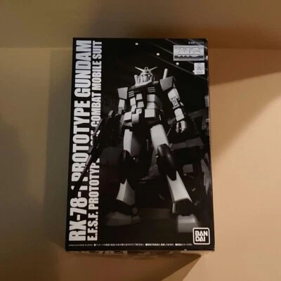 Bandai MG 1/100 RX-78-1 Prototype Gundam Exclusive Plastic Model Kit japan New - Image 1 of 4