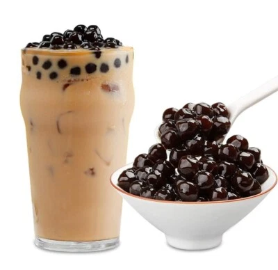 Echte Tapioka-Perlen für Bubble Tea 1 kg Tapioka Boba-Kugeln für Boba Milchtee - Bild 1 von 2