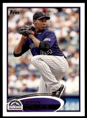 2012 Topps' Juan Nicasio Baseball Cards #112 - Image 1 of 2