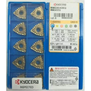 Kyocera WNMG080408CQ WNMG432CQ CA5515 CNC Carbide Insert 10pcs New - Picture 1 of 1