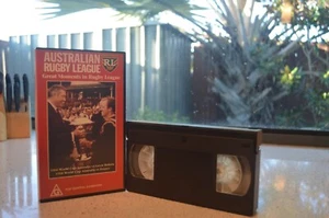 GREAT MOMENTS IN RUGBY LEAGUE RARE PAL VHS VIDEO! NSWRL - Picture 1 of 2