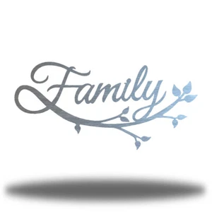 Family Tree Branch Metal Wall Art - Picture 1 of 14