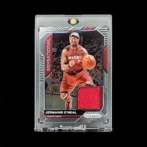 Jermaine O'Neal 2020-21 NBA Prizm - Sensational Swatch Patch Game Worn #SSW-JOL - Picture 1 of 2