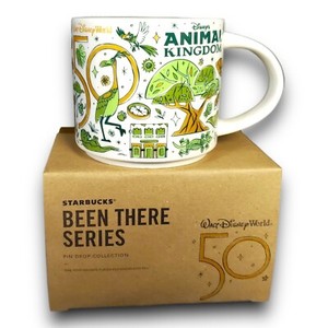 *Full Size Mug* Starbucks Disney Parks 50th Animal Kingdom Been There COFFEE NEW