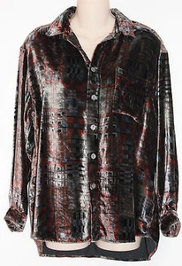 Private Edition Chico's Button Up Soft Shirt Size S/M - Picture 1 of 5