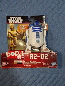 Star Wars R2D2 And C-3PO Droid Bop It! Electronic Game w/sounds HASBRO 2014 Rare - Picture 1 of 2
