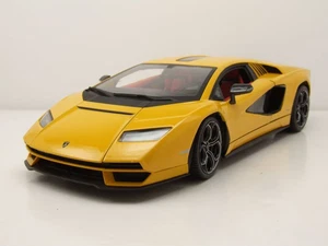 Lamborghini Countach Lpi 800-4 2021 Amarillo Coche a Escala 1:18 Maisto - Imagen 1 de 11