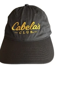 Baseballkappe Cabelas Club verstellbar grau & gelb gesticktes Logo Einheitsgröße - Bild 1 von 5