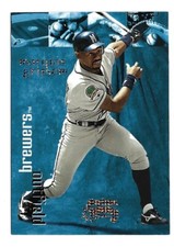 1999 SKYBOX THUNDER SUPER RAVE #137 MARQUIS GRISSOM # 17 OF 25 17/25 SUPER RAVE