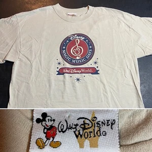 Adult XL Walt Disney World Magic Music Days T-Shirt w Mickey Mouse Tag Vintage - Picture 1 of 7