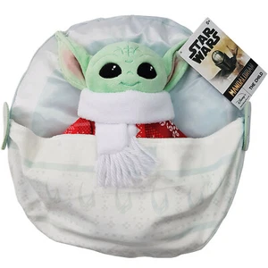 Disney Store Baby Yoda Grogu Plüsch Holiday Cheer Xmas weiches Kuscheltier Star Wars - Bild 1 von 12
