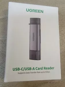 UGREEN - USB-C/USB-A Card Reader - Supports Data Transfer Rate up to 5Gbps - Picture 1 of 2