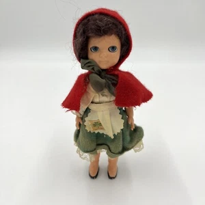 Vintage irische Trachtenpuppe Mädchen Schlafaugen Souvenir 16 cm - Bild 1 von 7