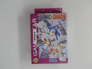 Sonic Chaos Sega Game Gear sigillato nuovo Hangtab sigillato in fabbrica cartellino prezzo - Foto 1 di 6