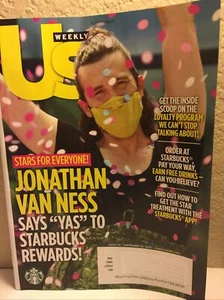 Us Weekly MAGAZINE~September 28 2020~~Jonathan Van Ness Starbucks Rewards 48p - Picture 1 of 1