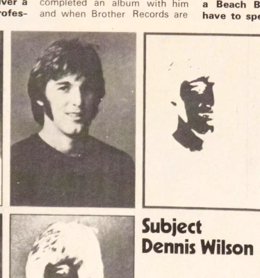 DENNIS WILSON living with CHARLES MANSON Rare UK interview THE FAMILY Beach Boys - Image 1 of 2