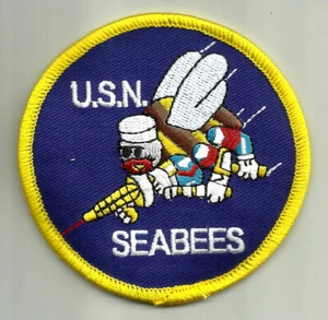 United States Navy "SEABEES" Patch - Picture 1 of 2