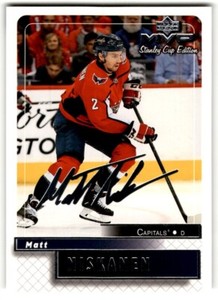 2019-20 Upper Deck MVP Retro Silver Script Matt Niskanen #48 Washington Capitals