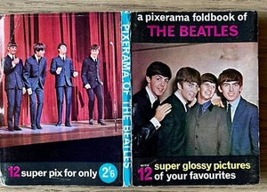 THE BEATLES PIXERAMA FOLD BOOK (1963) 12 PICTURES ENGLAND - Picture 1 of 8