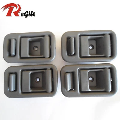 Fit 89-91 Suzuki Swift Geo Metro Inside Left Right Front Rear Door Handle 4Pcs - Image 1 of 4