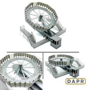 DAPR-OO Gauge Model Kit-Motorised Fairground Spinball/Meteorite Cage Ride - Picture 1 of 8