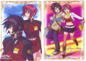 2 piezas Tablero de lápices mediano Shitajiki Gundam Seed Destiny anime Shinn Lunamaria - Imagen 1 de 3