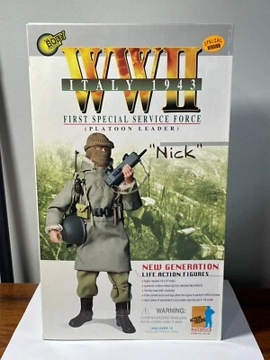 Dragón Segunda Guerra Mundial Italia 1943 Primer Pelotón Fuerza Servicio Especial Líder NICK Especial Foto 1 de 4