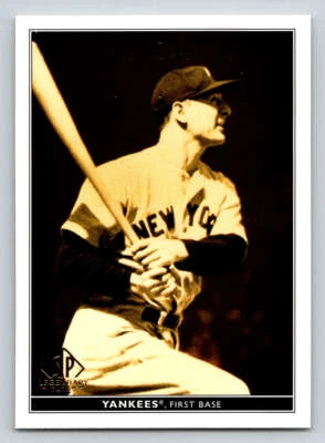 2002 SP Legendary Cuts #48 Lou Gehrig (ref 198735) - Image 1 of 2