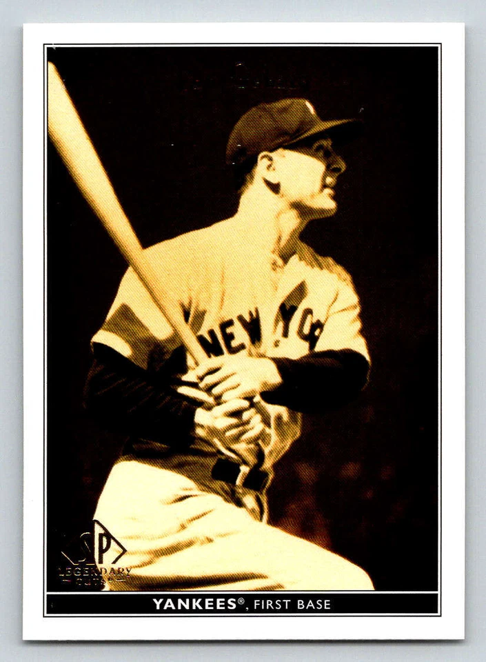 2002 SP Legendary Cuts #48 Lou Gehrig (ref 198735) - Image 1 of 2