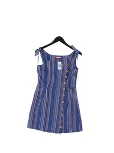 Joe Browns Women's Midi Dress UK 10 Blue Polyester with Cotton, Viscose Bodycon - Picture 1 of 5