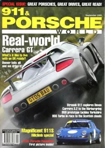 911 & Porsche World Magazine settembre 2005 Carrera GT 911S Panamera Strosek 959 - Foto 1 di 1