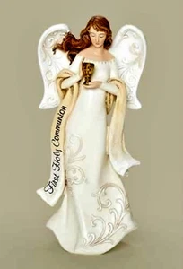 Figura de 7,5" Ángel de la Primera Comunión de aspecto angustiado NUEVA Estudio Católico de José - Imagen 1 de 1