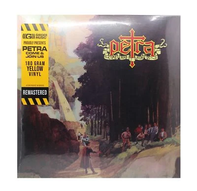 Petra Come And Join Us NEW Vinyl LP Yellow Christian Rock Music